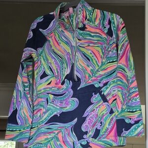 Lilly Pulitzer Skipper Popover Only Worn A Few Times Sz M Plz Note 2nd Pic,